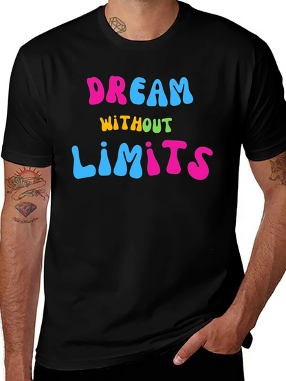 Dream Without Limits Graphic Tee - Black T-Shirt