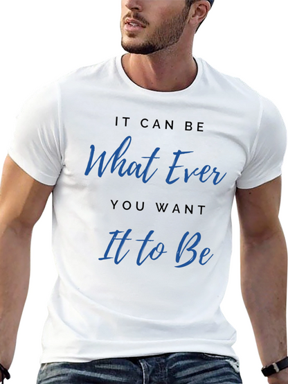 Whatever You Want Graphic Tee - Casual Black T-Shirt