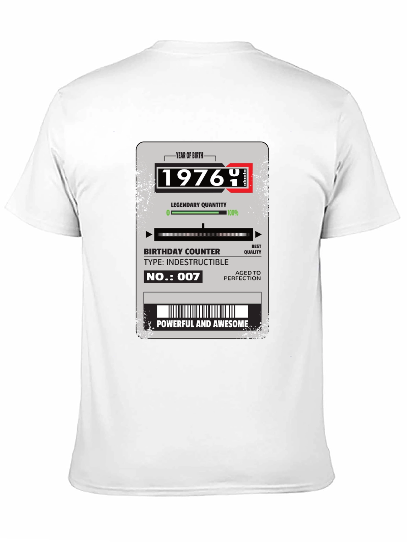 1976 Birthday T-Shirt - Legendary Edition