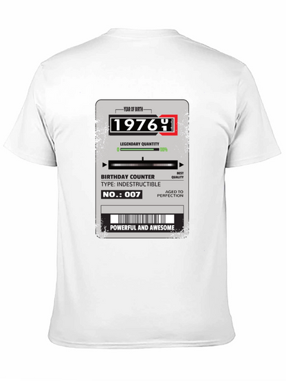 1976 Birthday T-Shirt - Legendary Edition