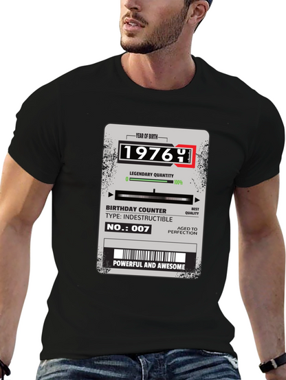 1976 Birthday T-Shirt - Legendary Edition
