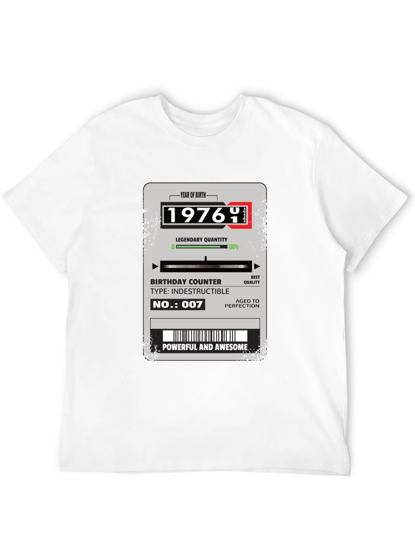 1976 Birthday T-Shirt - Legendary Edition