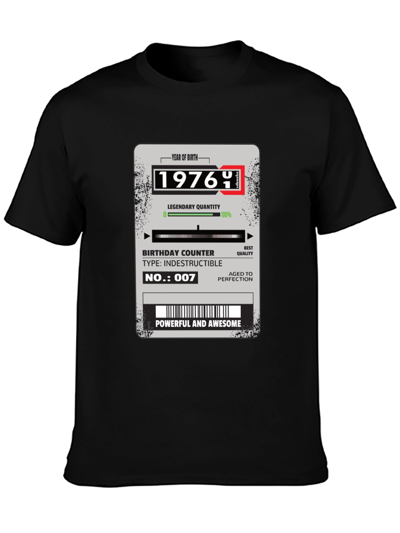 1976 Birthday T-Shirt - Legendary Edition