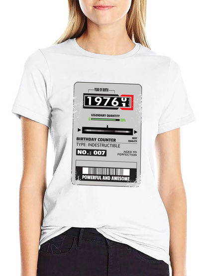 1976 Birthday T-Shirt - Legendary Edition