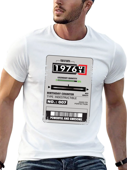 1976 Birthday T-Shirt - Legendary Edition