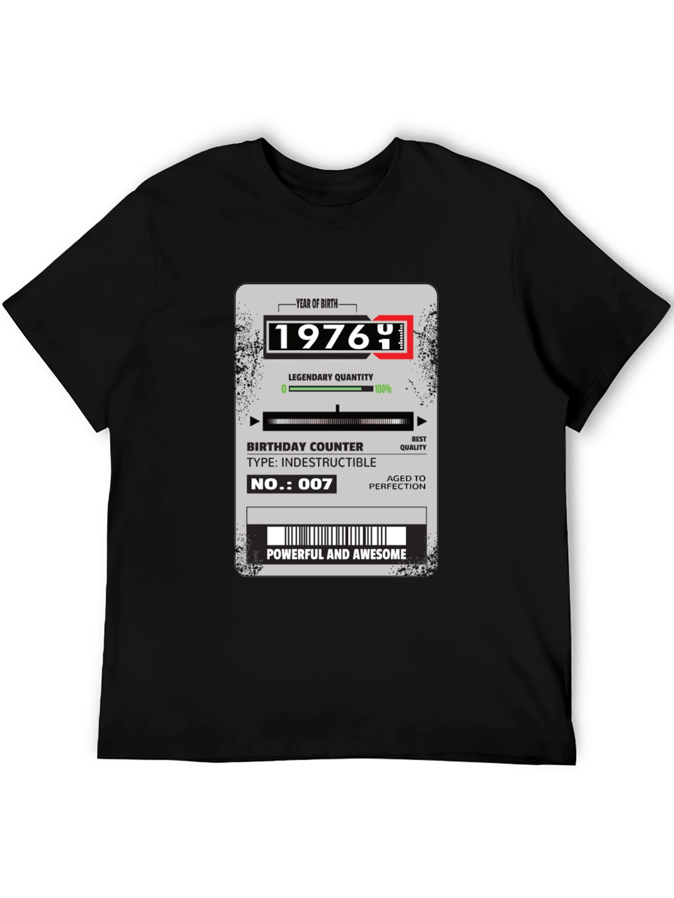 1976 Birthday T-Shirt - Legendary Edition