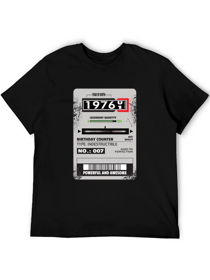 1976 Birthday T-Shirt - Legendary Edition