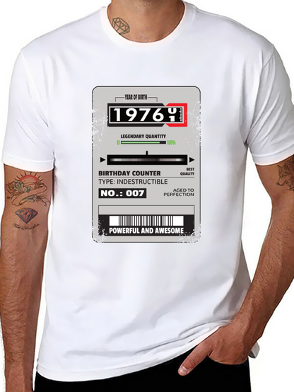 1976 Birthday T-Shirt - Legendary Edition