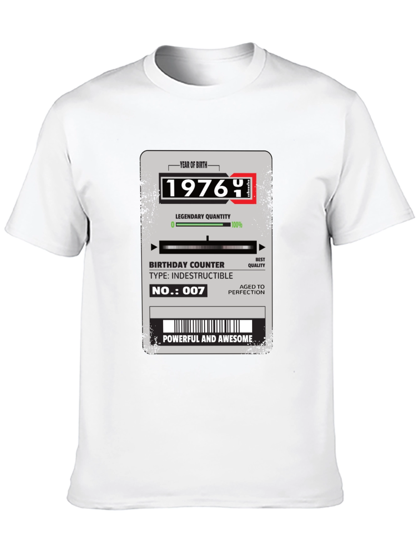 1976 Birthday T-Shirt - Legendary Edition