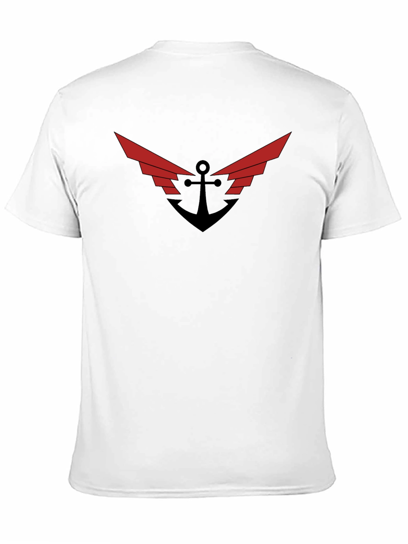 Anchor Wings Graphic Tee - Black