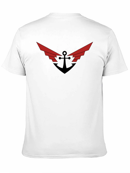 Anchor Wings Graphic Tee - Black