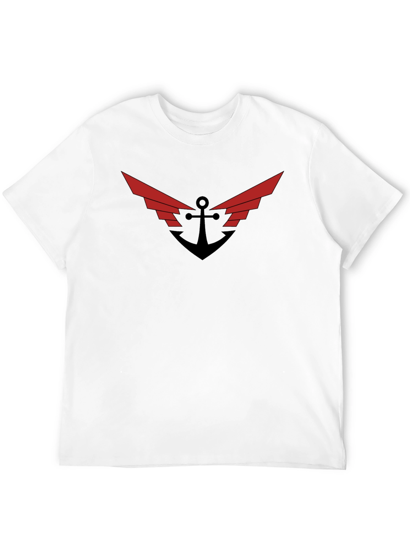 Anchor Wings Graphic Tee - Black