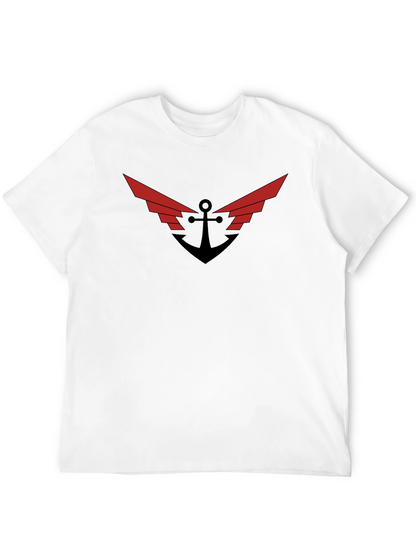 Anchor Wings Graphic Tee - Black