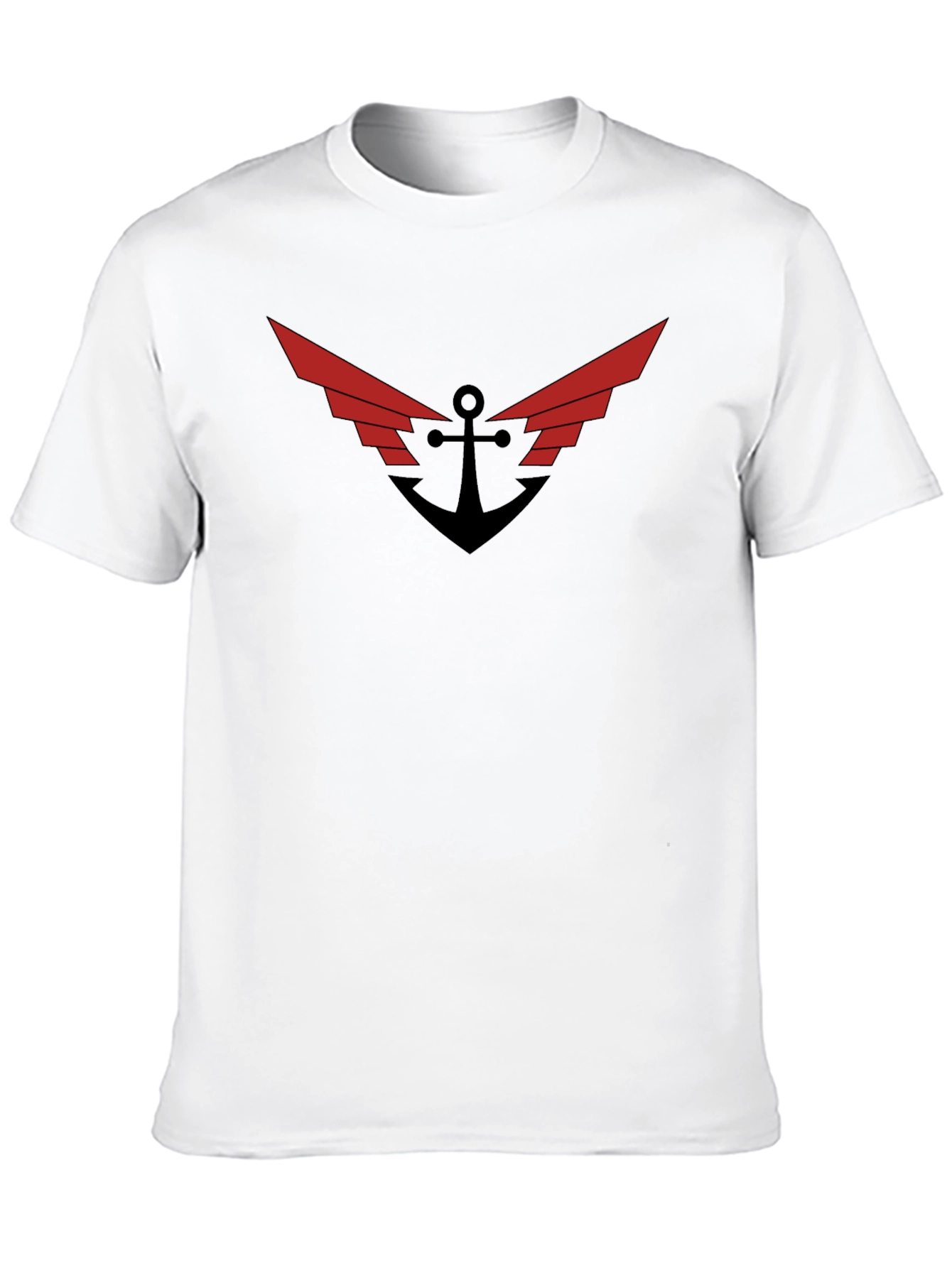 Anchor Wings Graphic Tee - Black