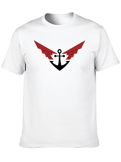 Anchor Wings Graphic Tee - Black