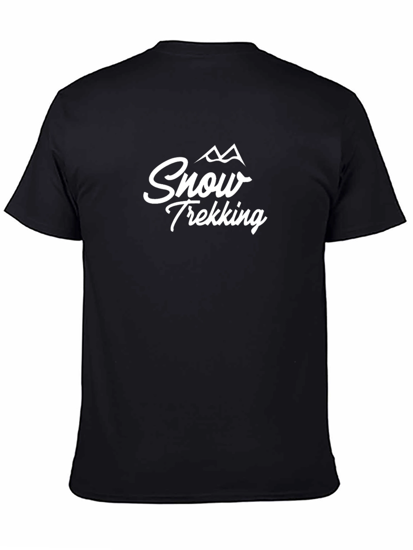 Snow Trekking Graphic Tee - Black