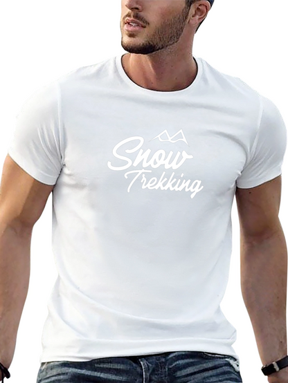 Snow Trekking Graphic Tee - Black