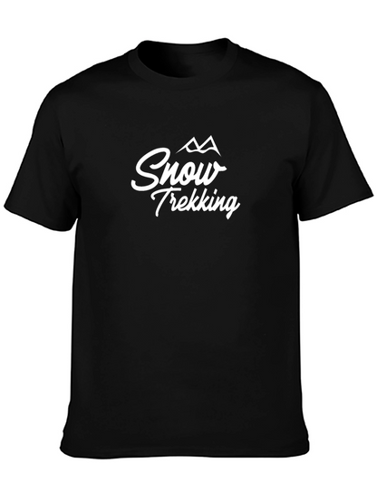 Snow Trekking Graphic Tee - Black