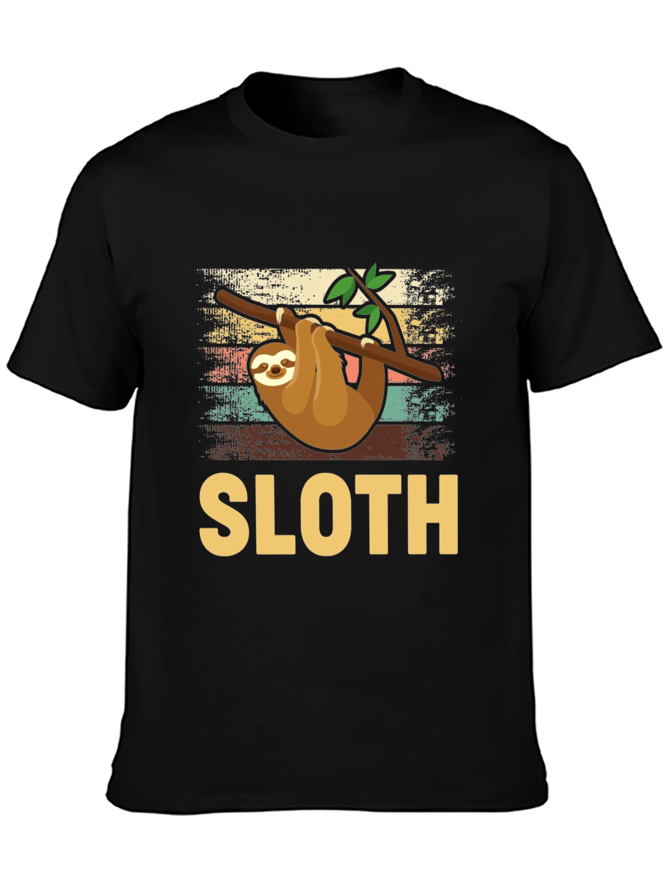Sloth Graphic Tee - Hang Loose & Stay Cozy!