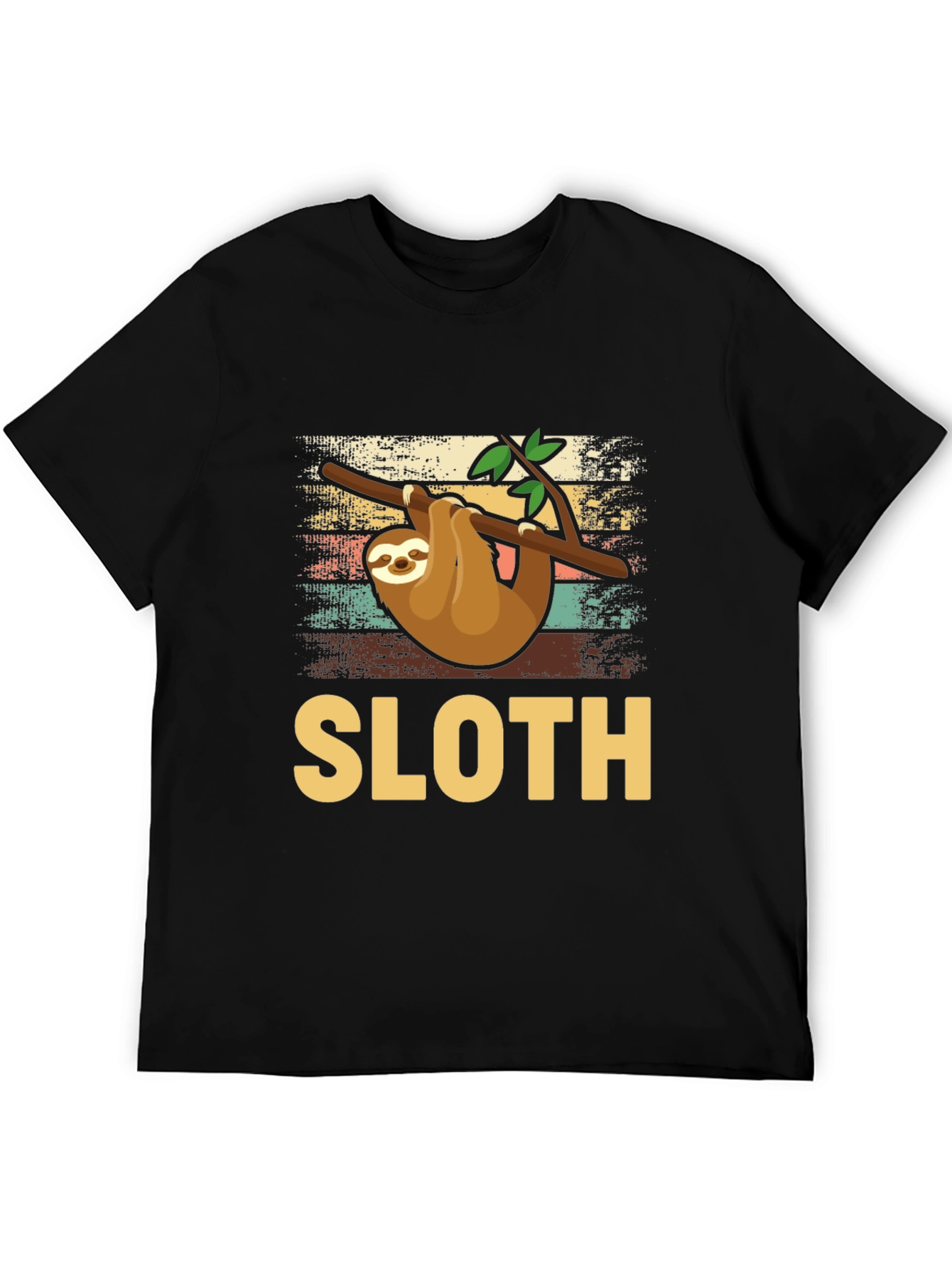 Sloth Graphic Tee - Hang Loose & Stay Cozy!