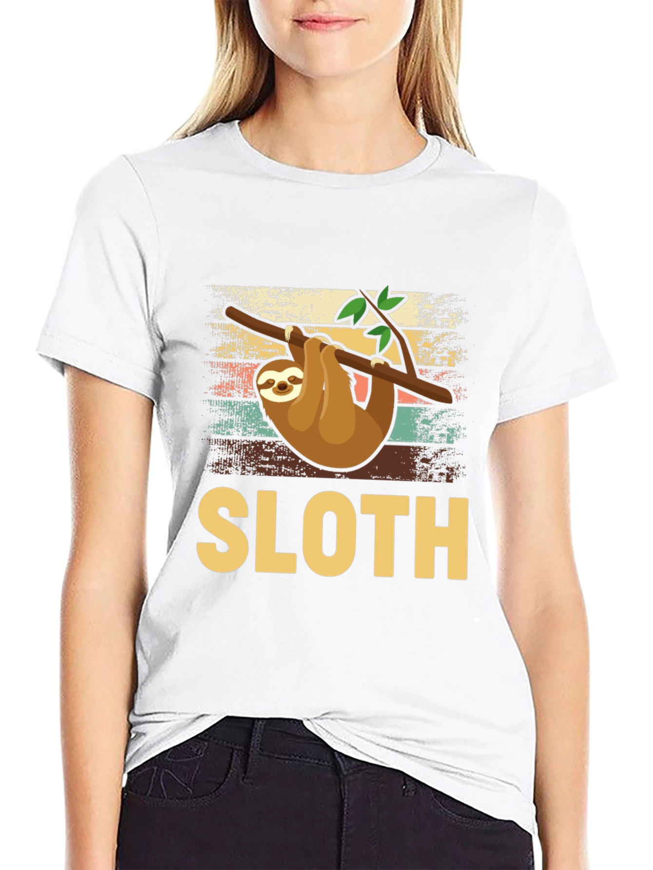 Sloth Graphic Tee - Hang Loose & Stay Cozy!
