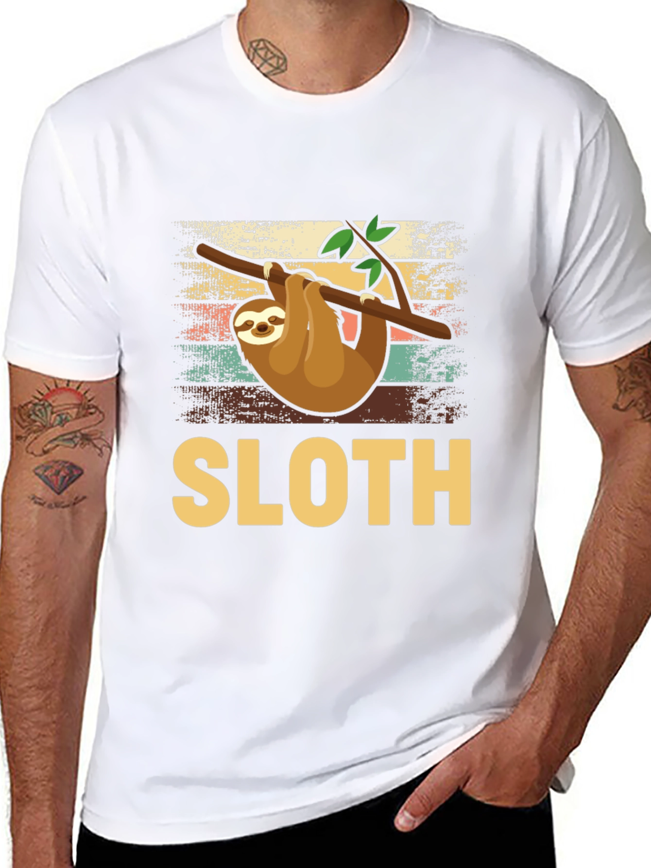 Sloth Graphic Tee - Hang Loose & Stay Cozy!