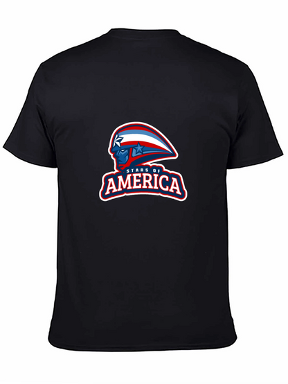 Stars of America Graphic Tee - Patriotic Design