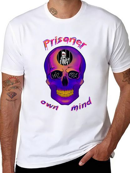 Prisoner of My Own Mind Skull Graphic Tee