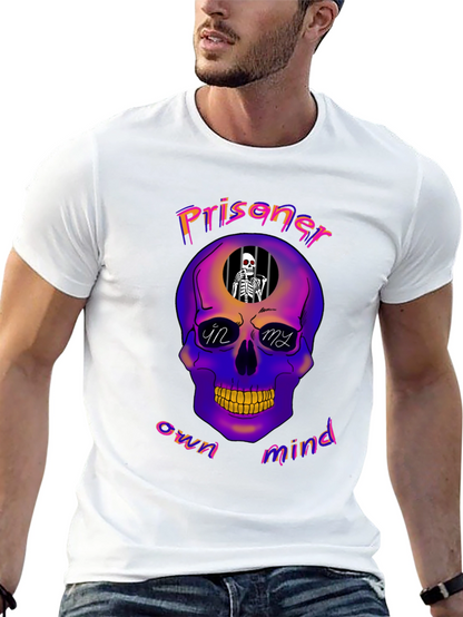 Prisoner of My Own Mind Skull Graphic Tee