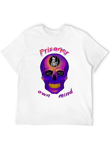 Prisoner of My Own Mind Skull Graphic Tee