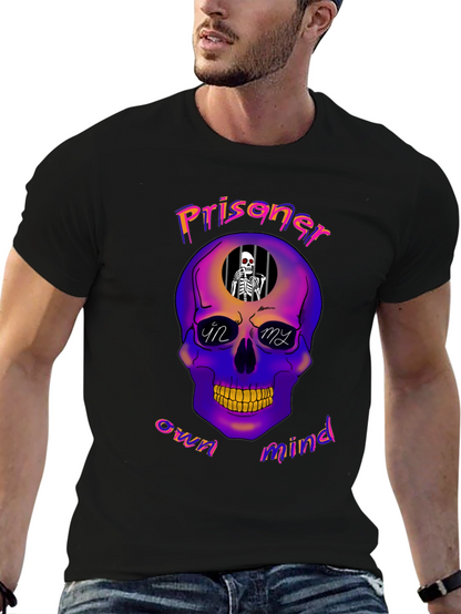 Prisoner of My Own Mind Skull Graphic Tee