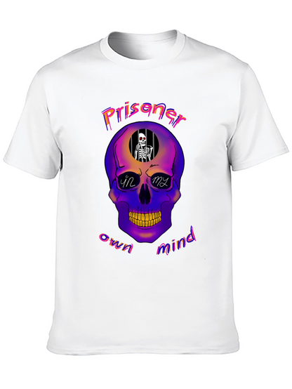 Prisoner of My Own Mind Skull Graphic Tee