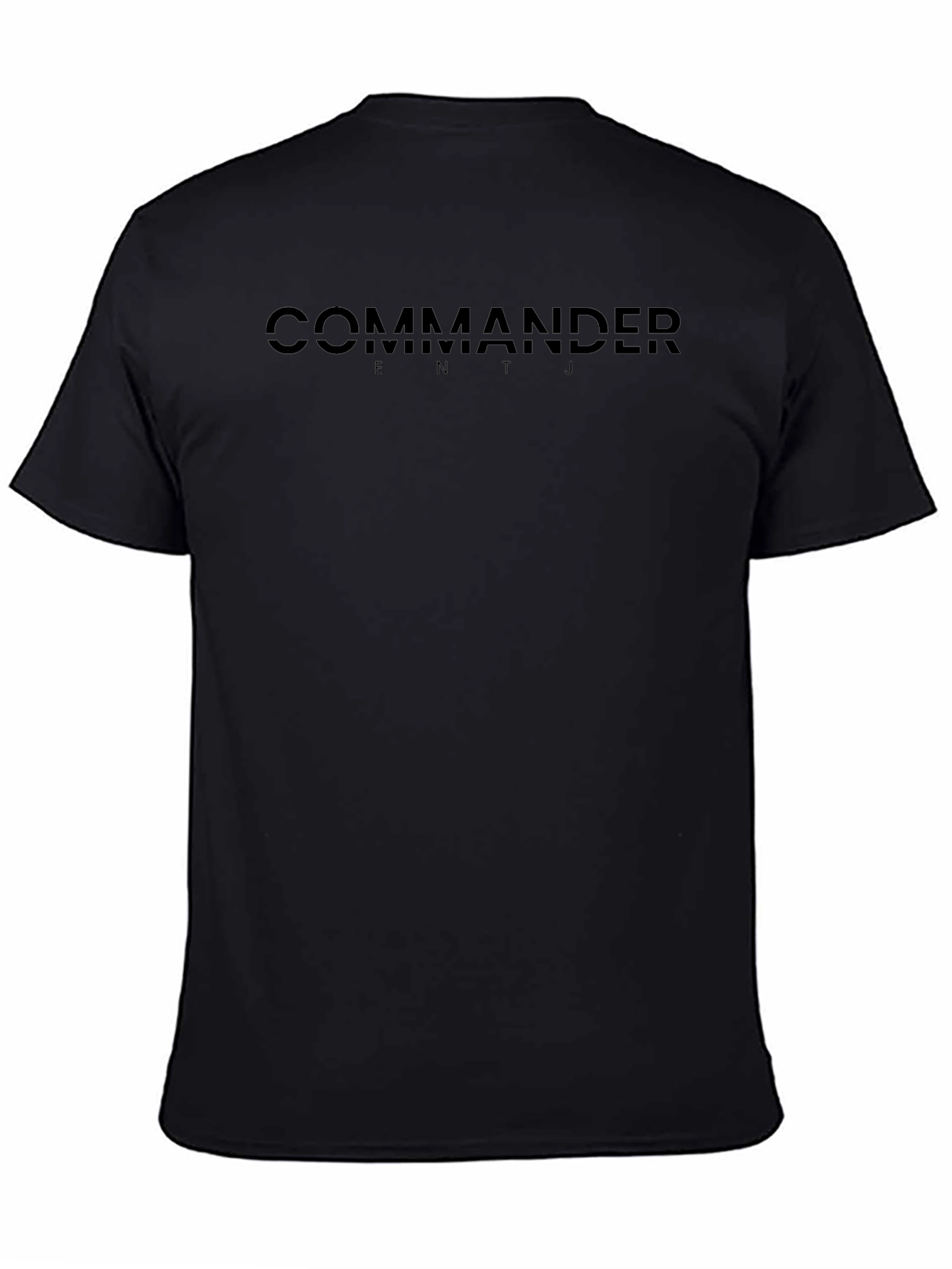 Commander ENTJ Black T-Shirt