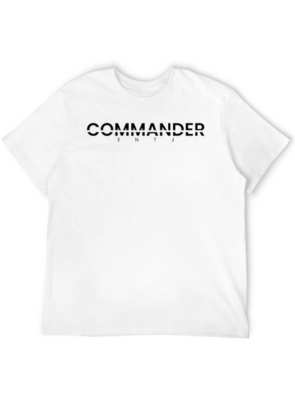 Commander ENTJ Black T-Shirt