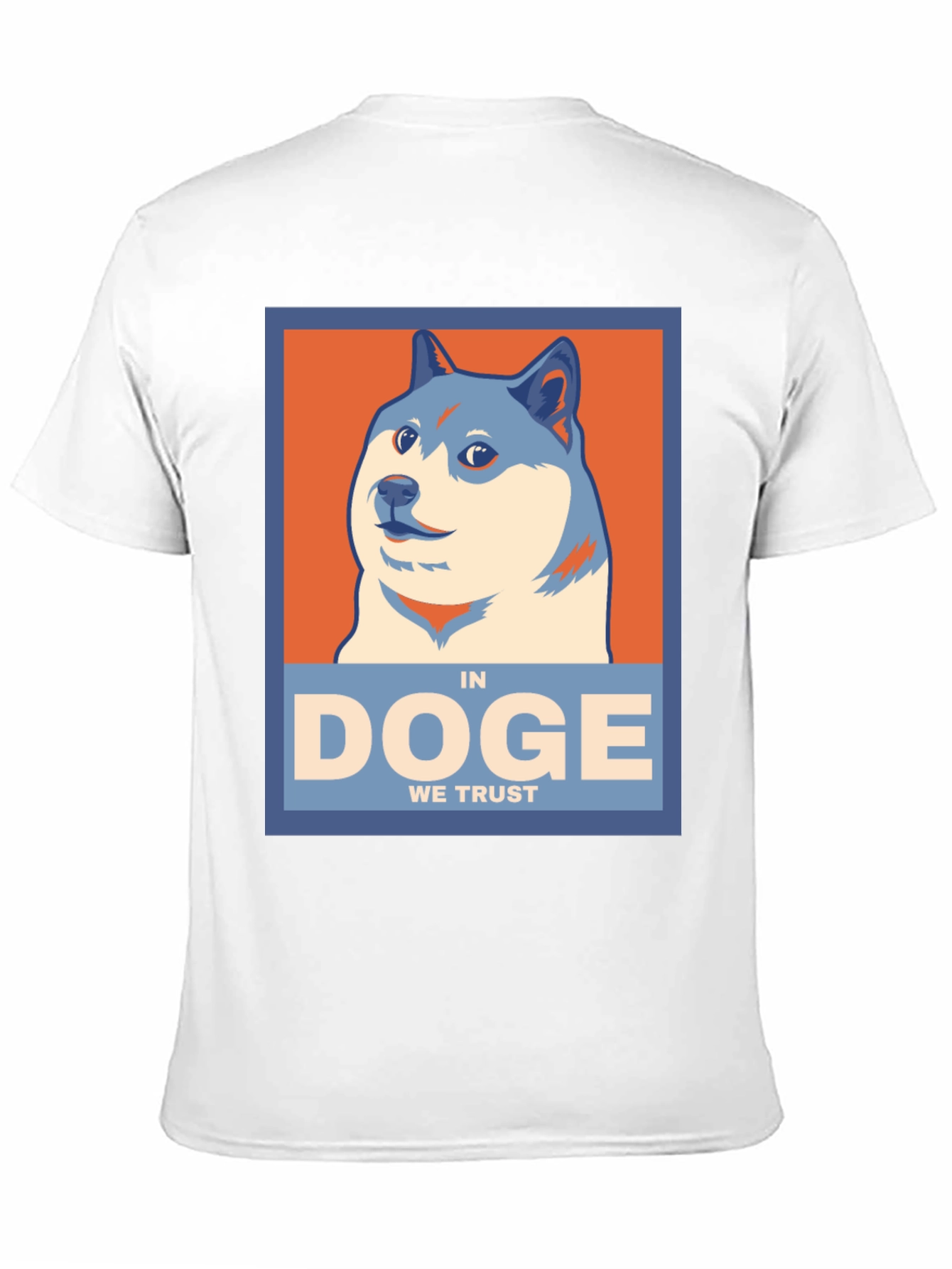 In Doge We Trust Black T-Shirt