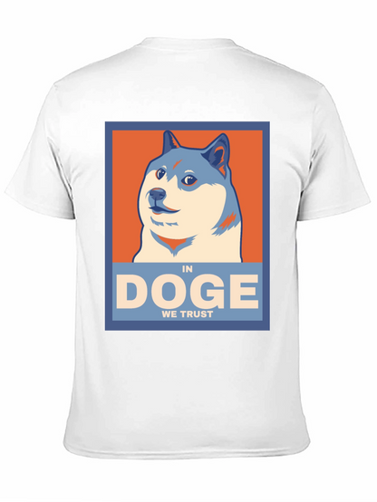 In Doge We Trust Black T-Shirt