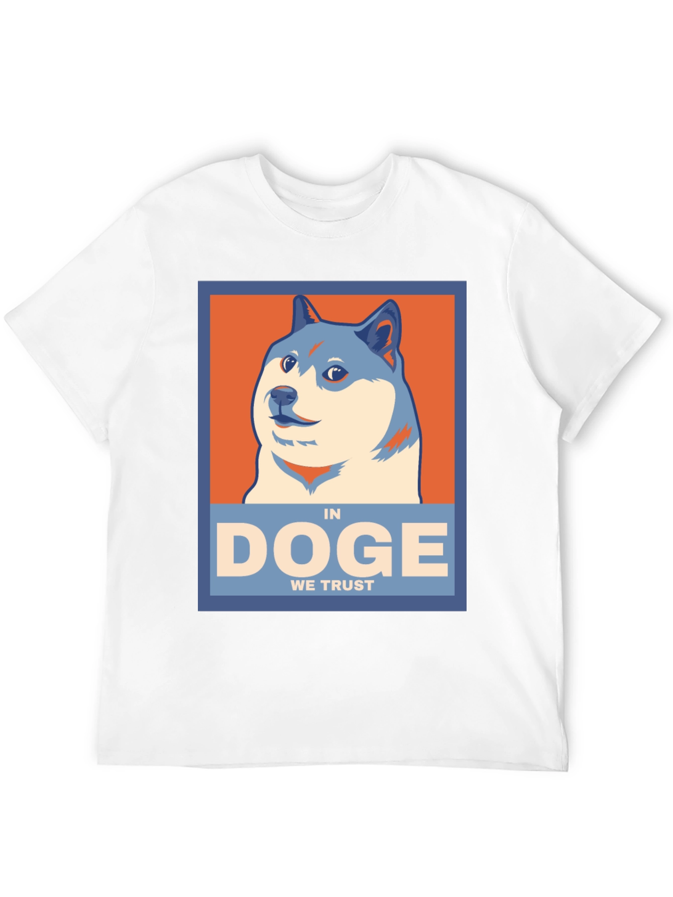 In Doge We Trust Black T-Shirt