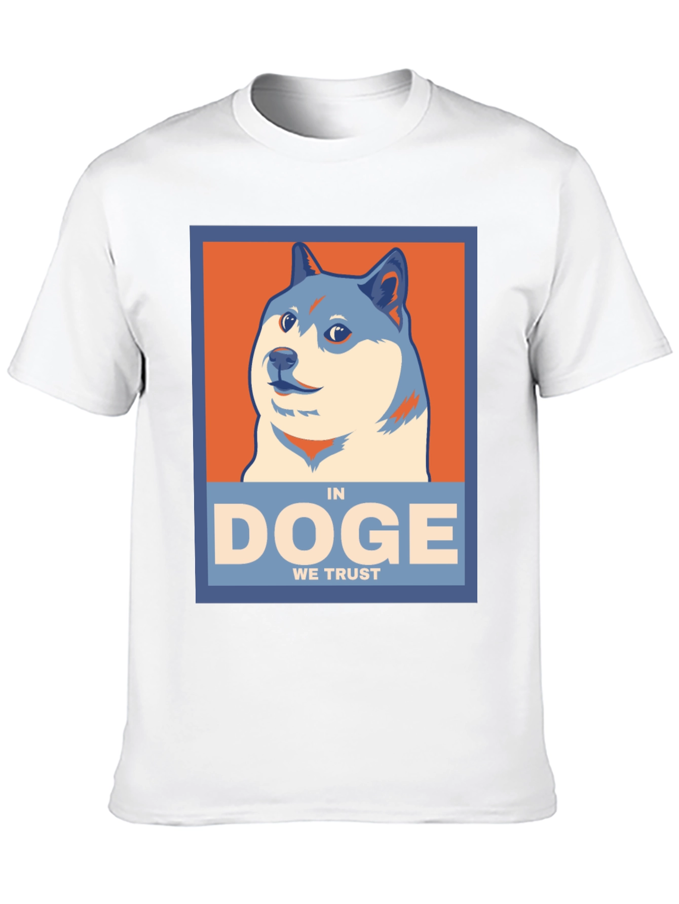 In Doge We Trust Black T-Shirt