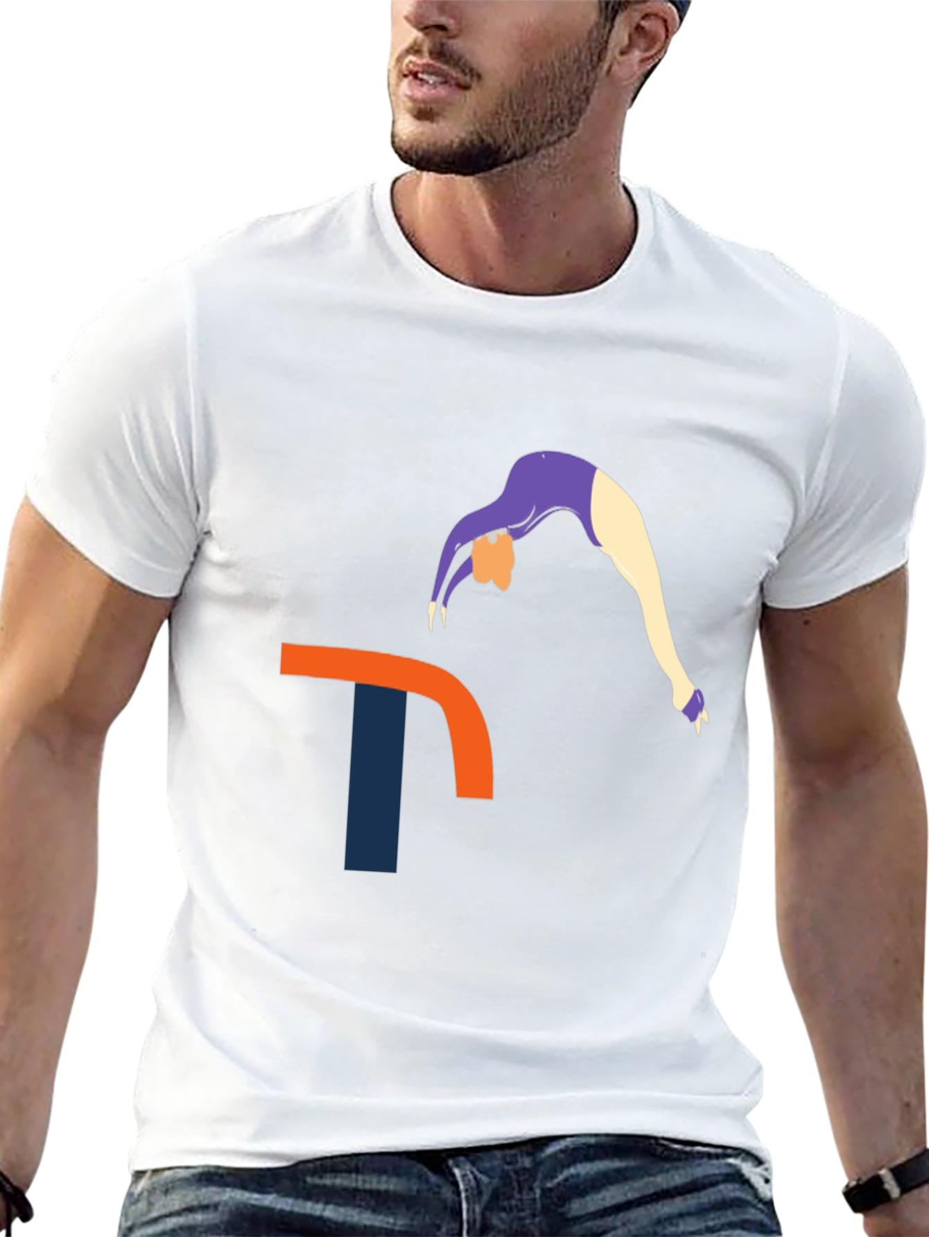 Gymnastics Vault T-Shirt - Stylish & Comfortable