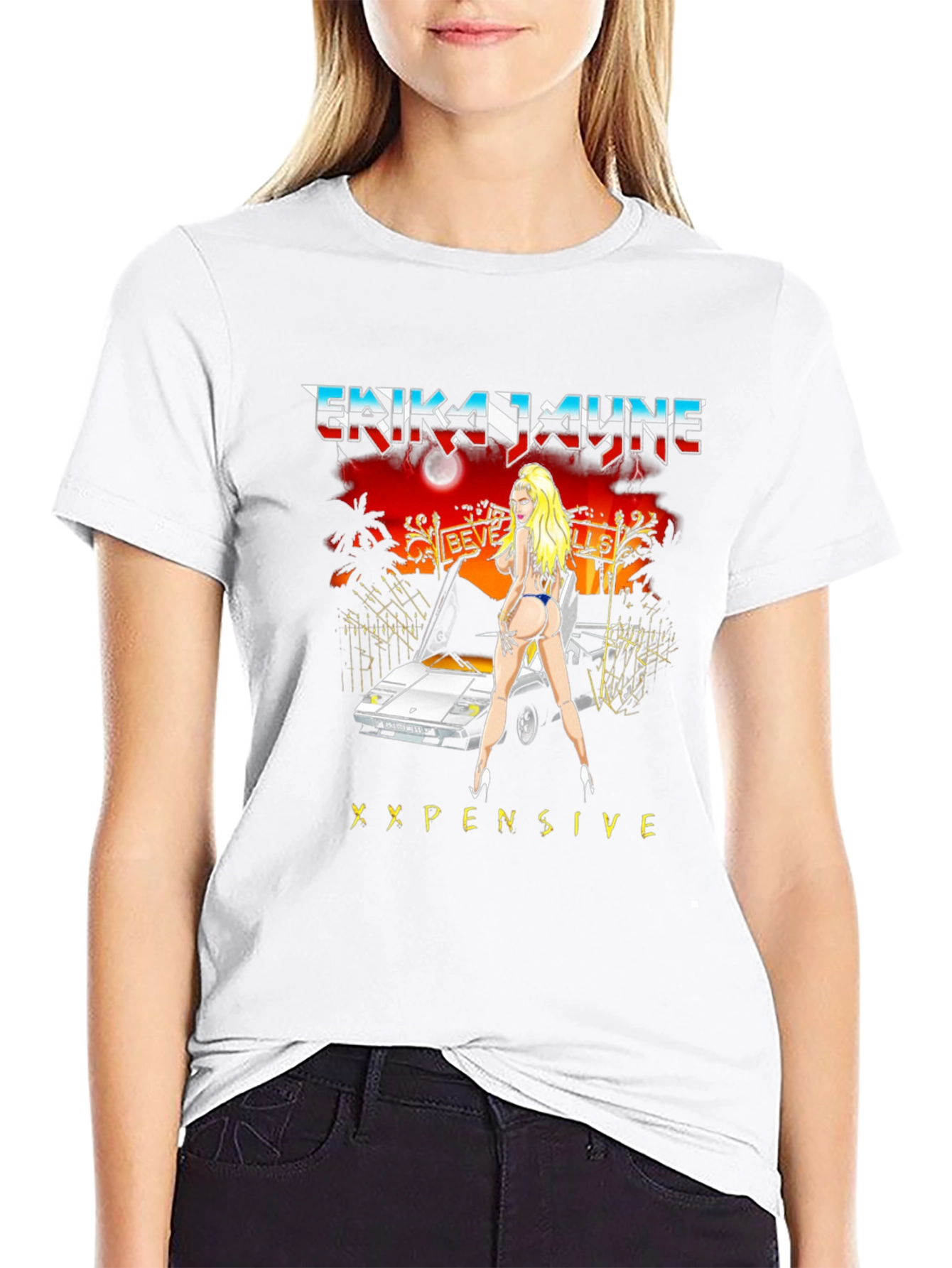 Erika Mune XXPENSIVE Black T-Shirt