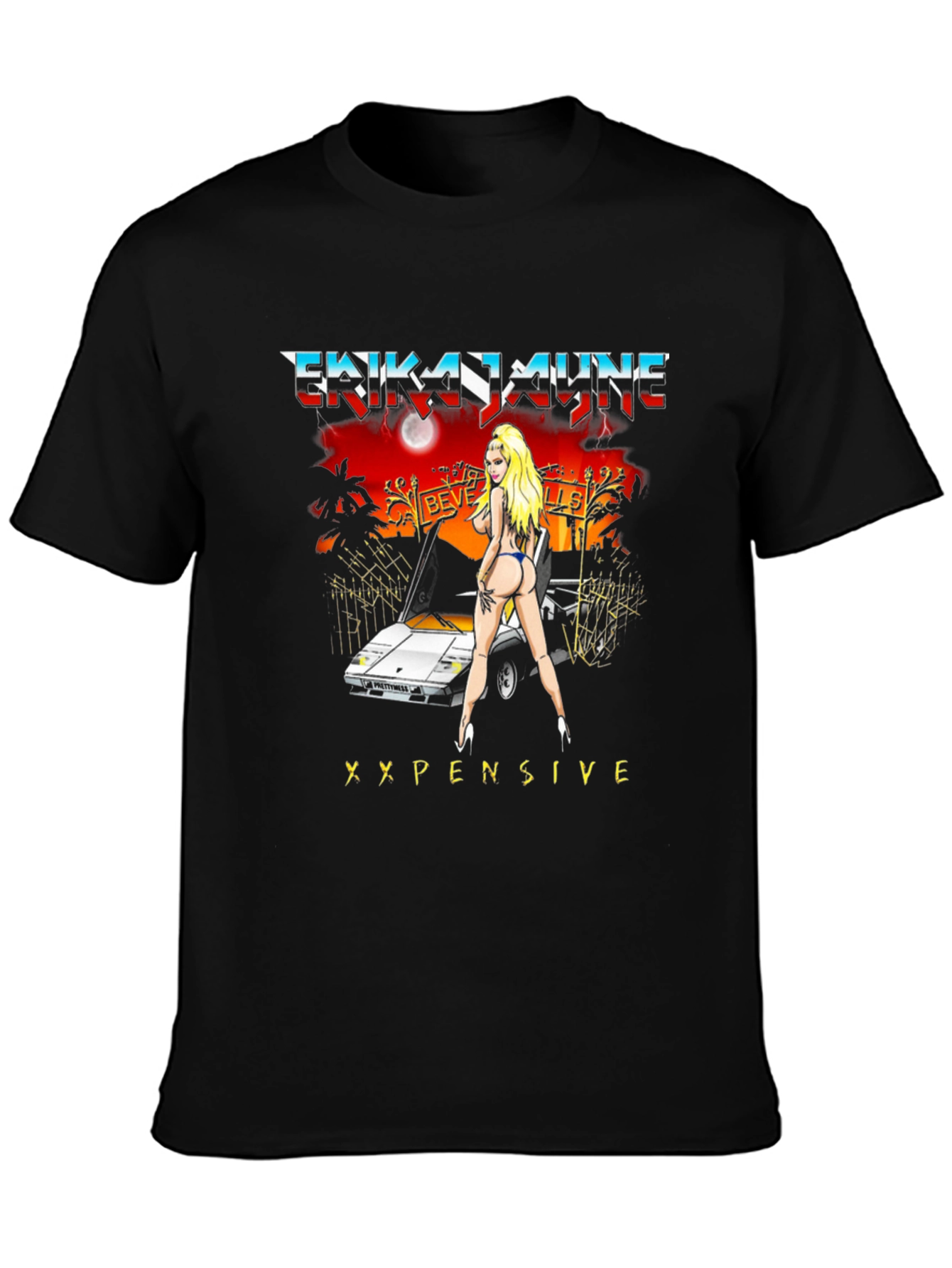 Erika Mune XXPENSIVE Black T-Shirt