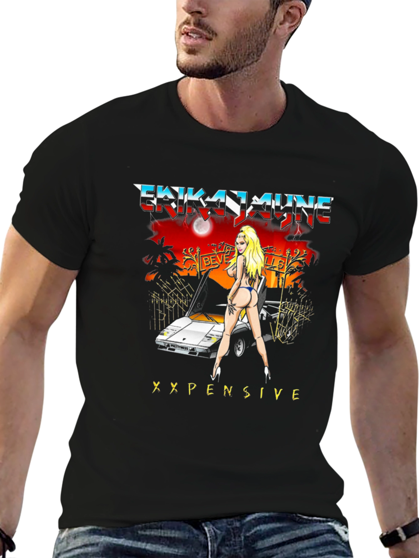 Erika Mune XXPENSIVE Black T-Shirt