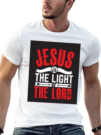 Jesus is the Light Graphic Tee - Christian Apparel
