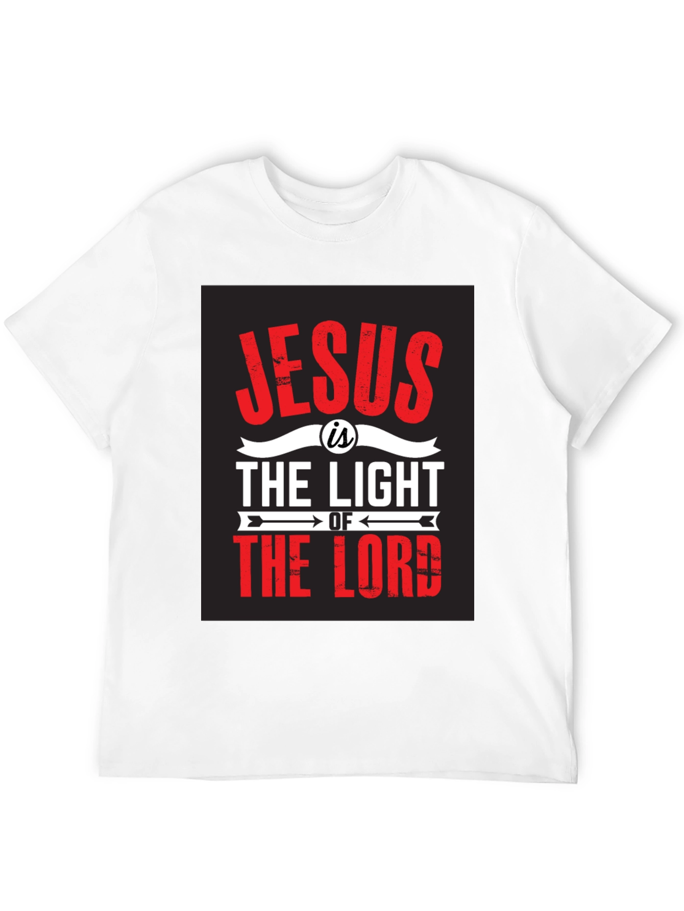 Jesus is the Light Graphic Tee - Christian Apparel