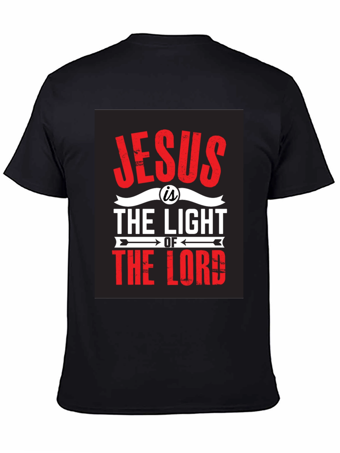 Jesus is the Light Graphic Tee - Christian Apparel