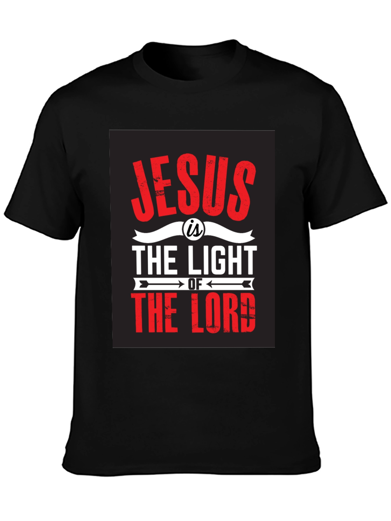 Jesus is the Light Graphic Tee - Christian Apparel