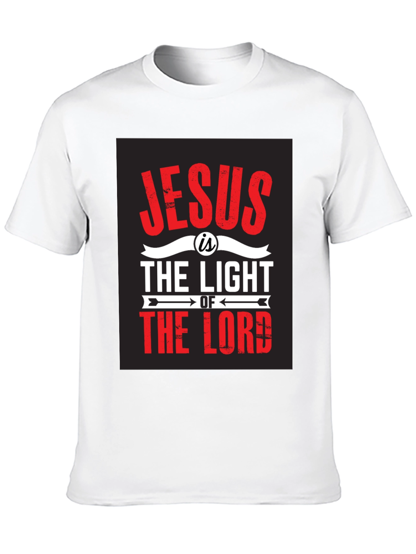 Jesus is the Light Graphic Tee - Christian Apparel