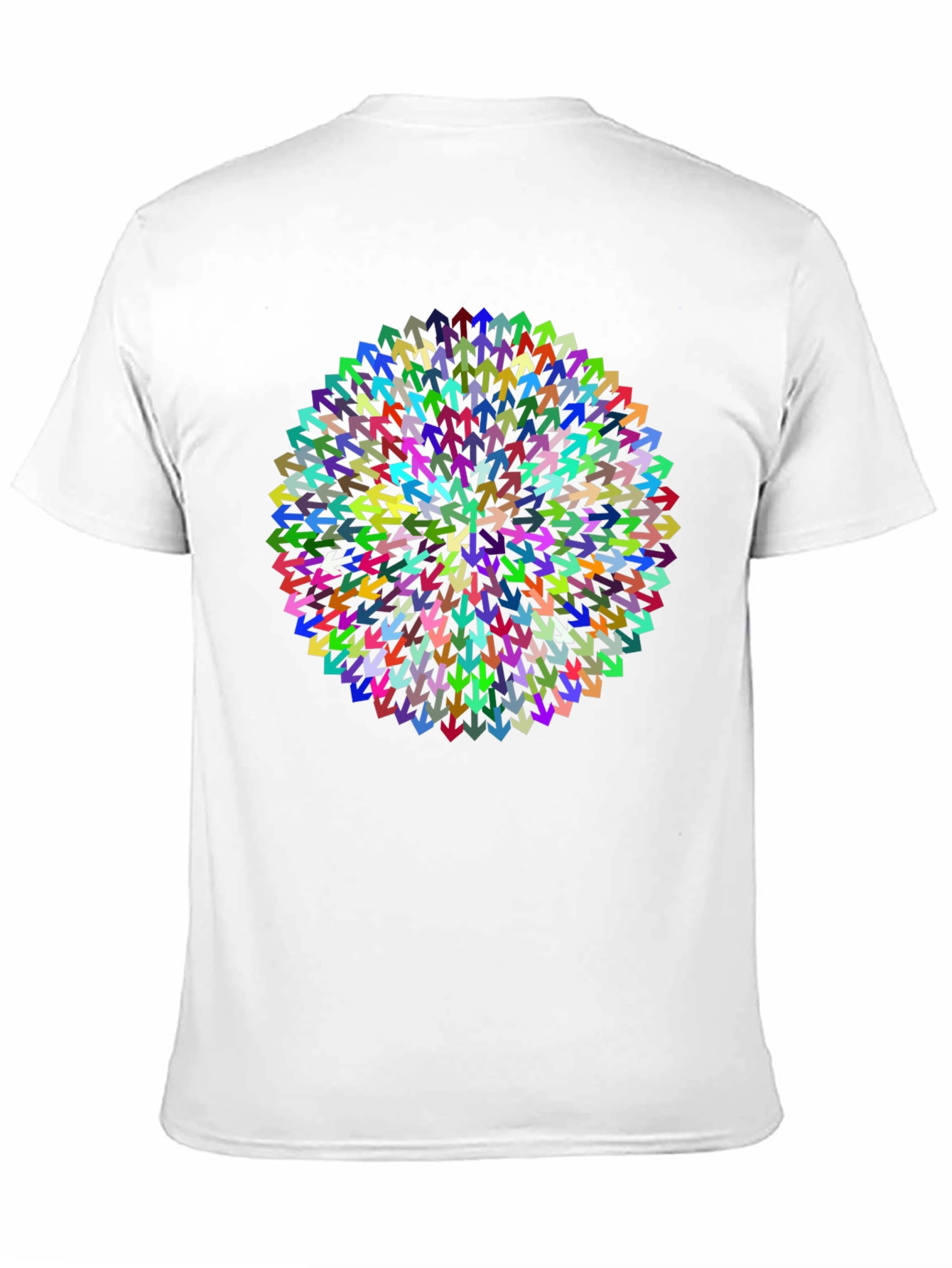 Arrow Mandala Black T-Shirt