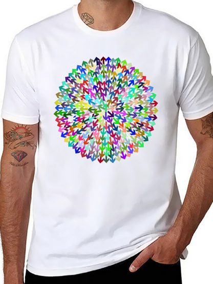 Arrow Mandala Black T-Shirt