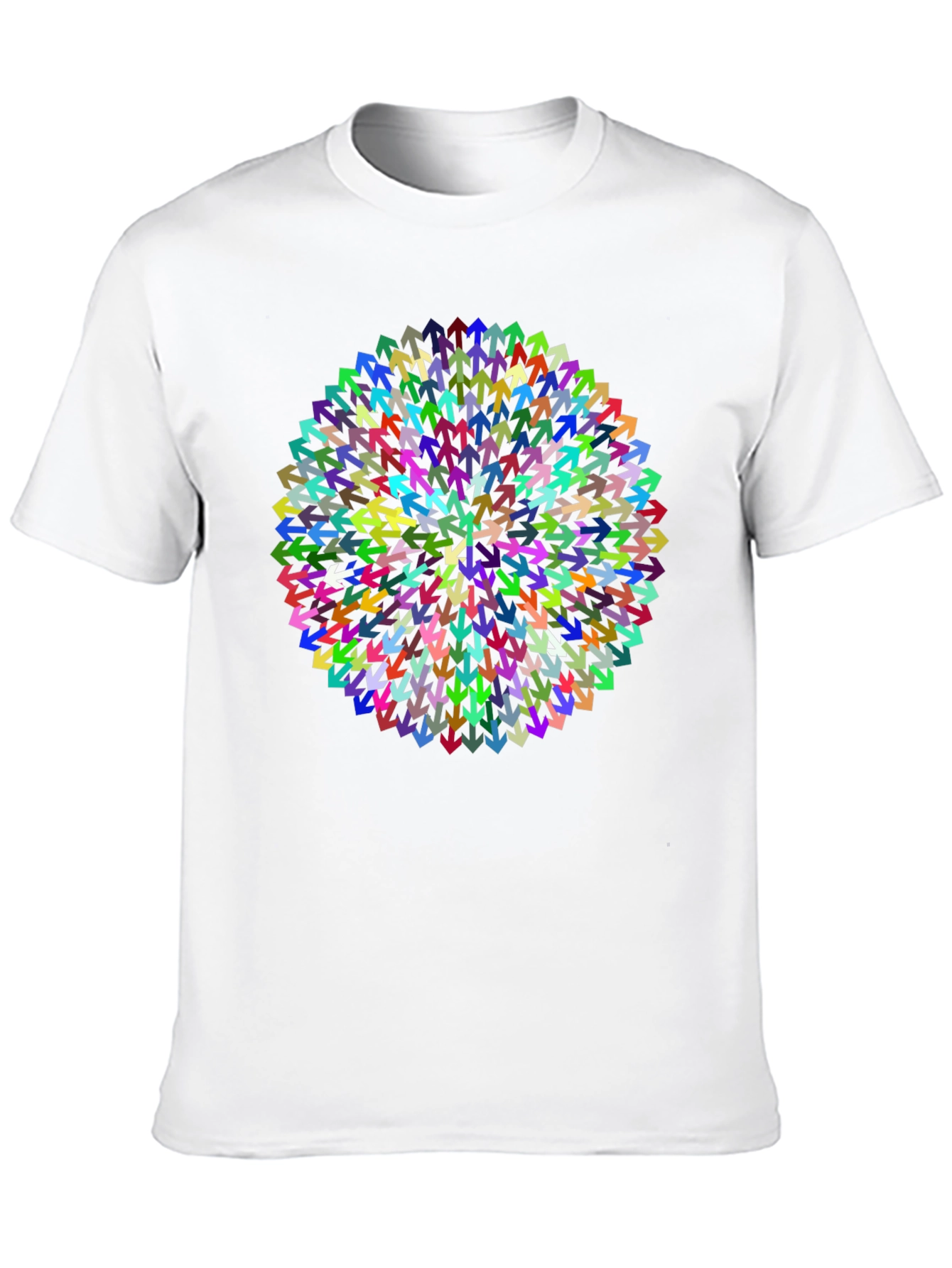 Arrow Mandala Black T-Shirt